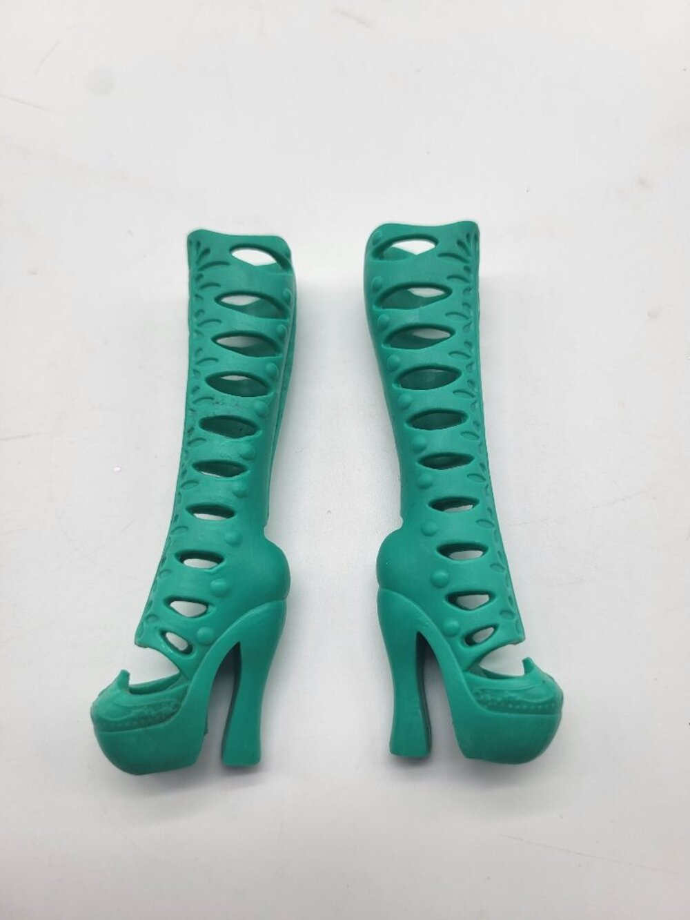Ever After High Ashlynn Ella Archery Club Platform Teal Blue Shoes Replacement
